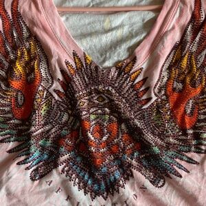 Black label affliction shirt